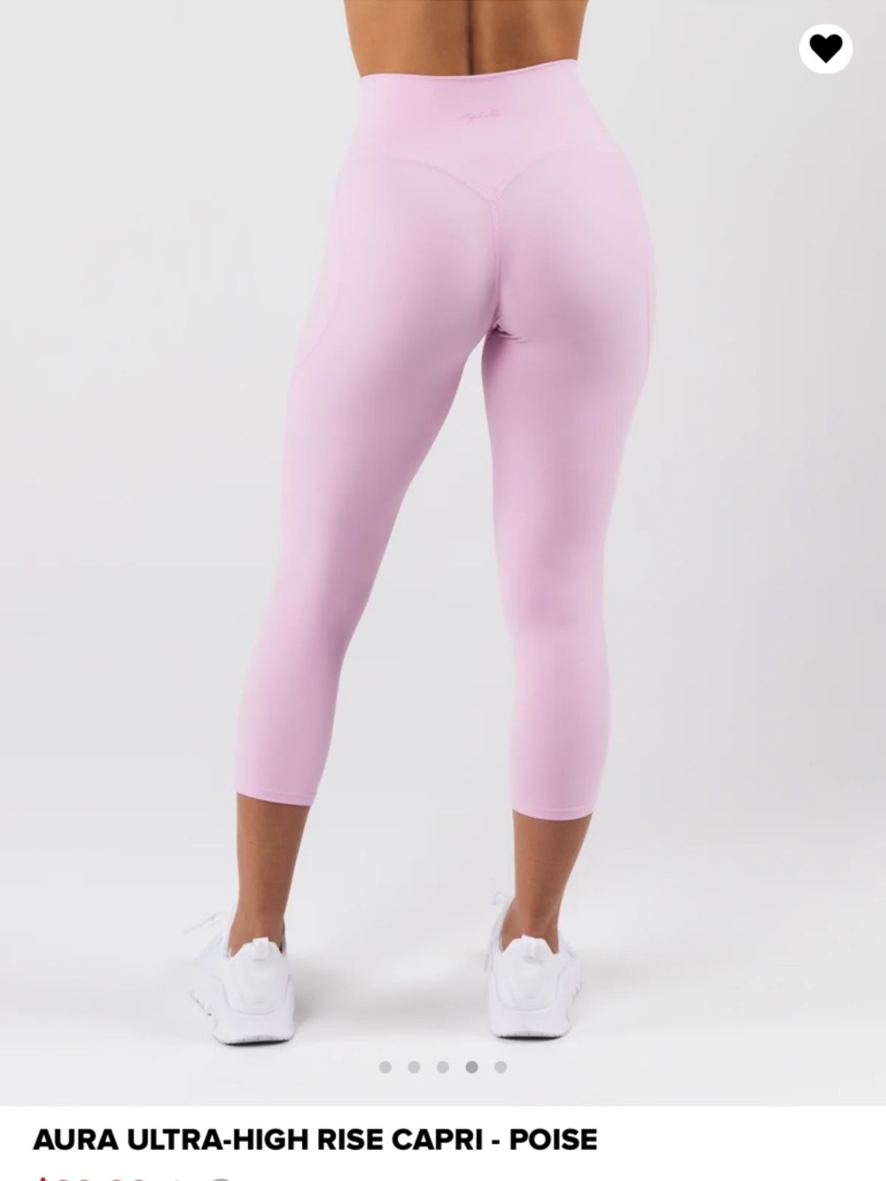 NWT Alphalete Aura Poise Capri Leggings - Picture 2 of 5
